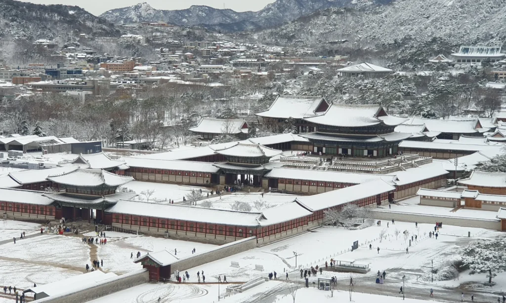 cung điện Gyeongbokgung tại Hàn Quốc