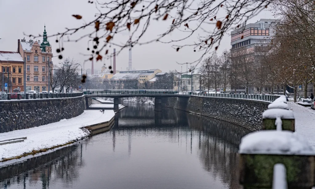 sông Radbuza ở Pilsen, Cộng Hòa Séc