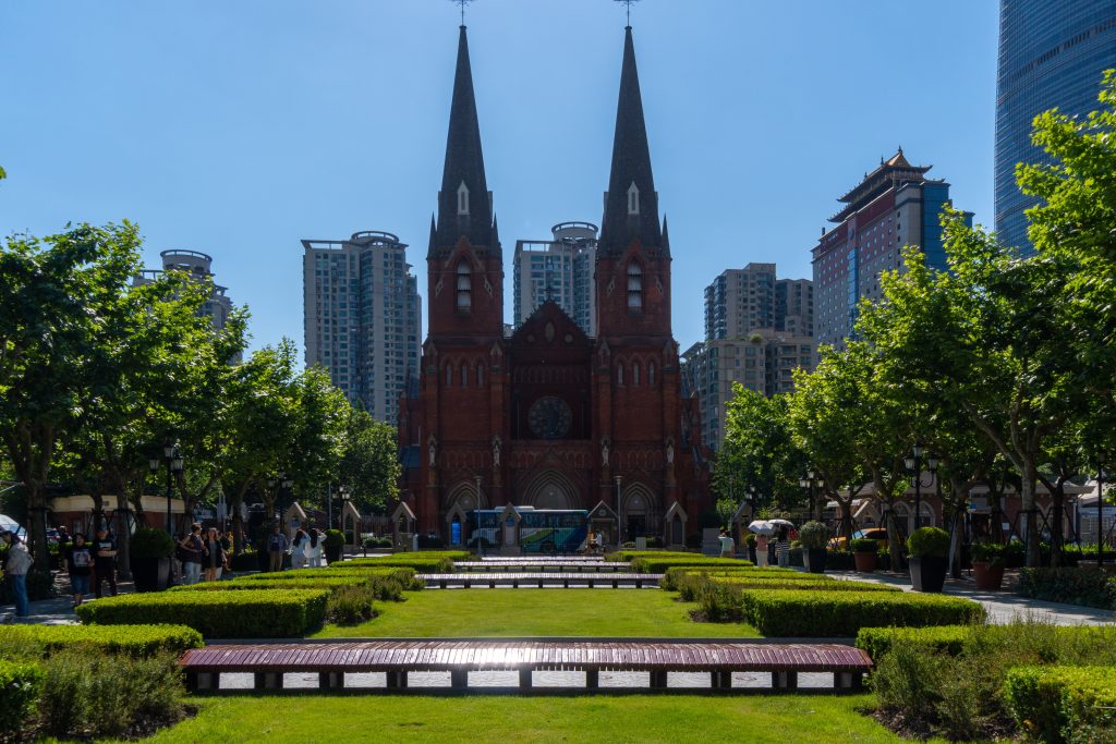 โบสถ์คาทอลิกซูเจียฮุย (Xujiahui Cathedral)
