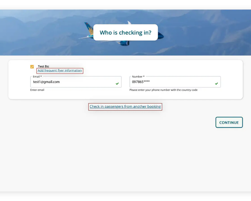 check in ve may bay online