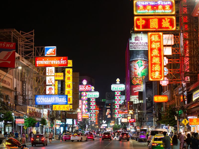 Yaowarat Road - Chinatown - Địa điểm du lịch Bangkok