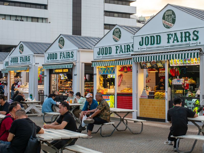 chợ đêm Jodd Fair - Địa điểm du lịch Bangkok