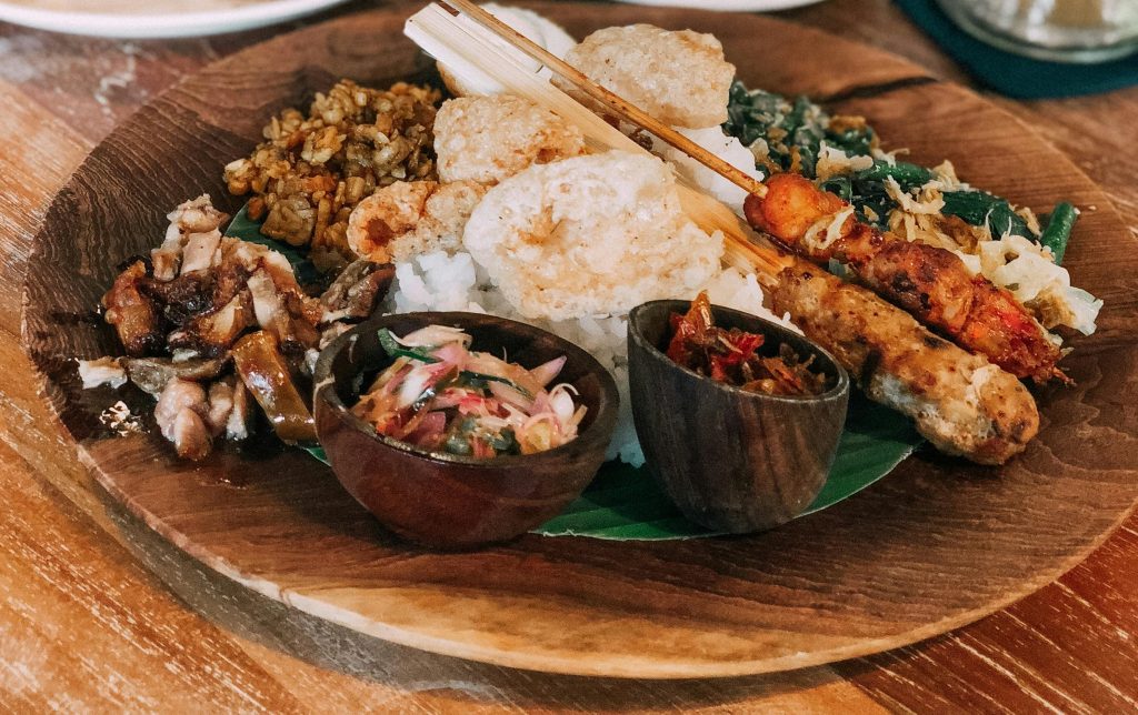 Nasi ayam bu Mangku khas Bali