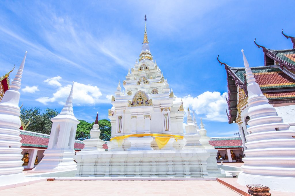 ที่เที่ยวในสุราษฎร์ธานีวัดพระบรมธาตุไชยาราชวรวิหาร