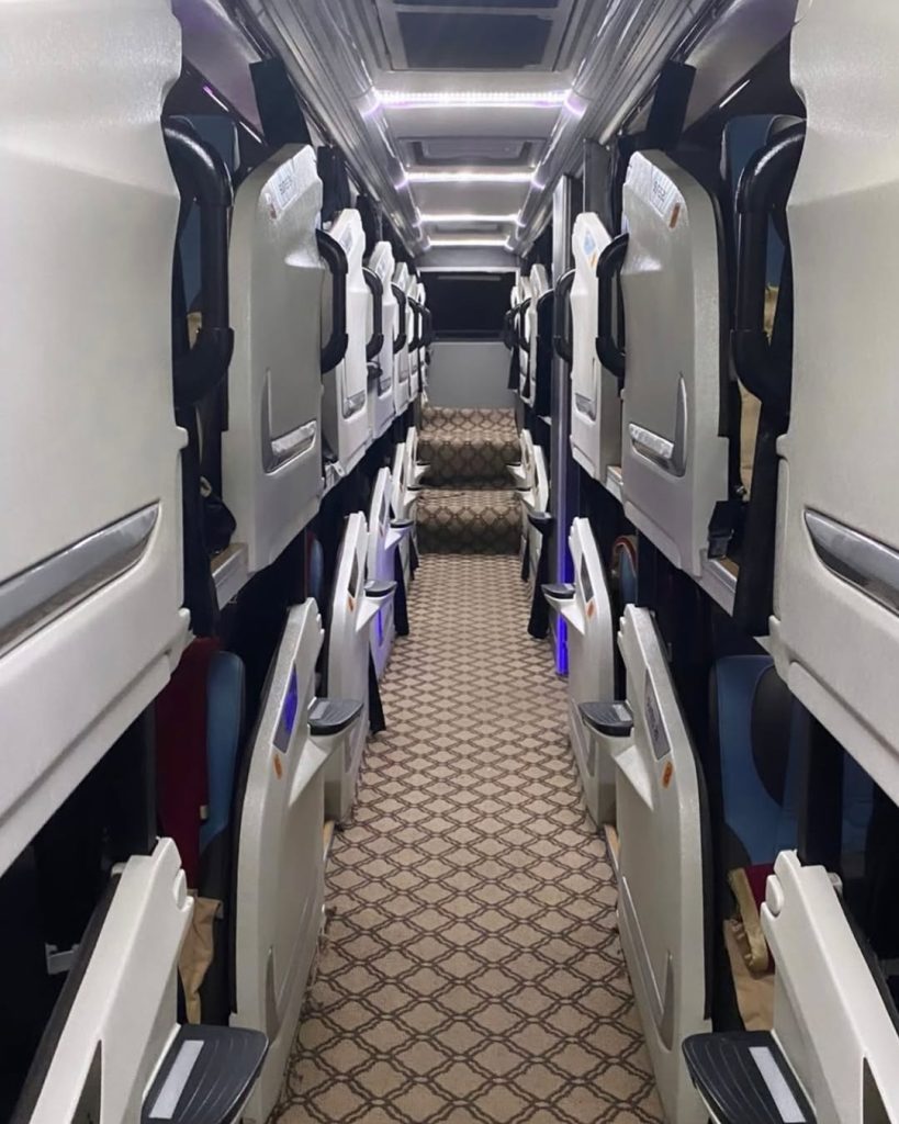 Fasilitas Bus Litha Sleeper