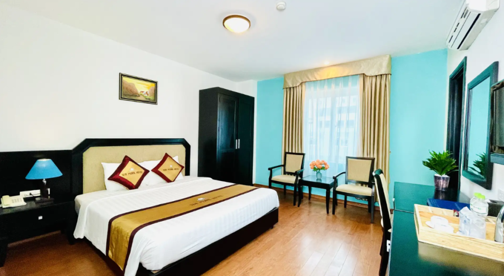 Không gian phòng Standard Double tại Sea Pearl Cat Ba Hotel | Bản đồ du lịch Hải Phòng