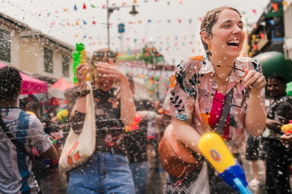 le hoi te nuoc Songkran