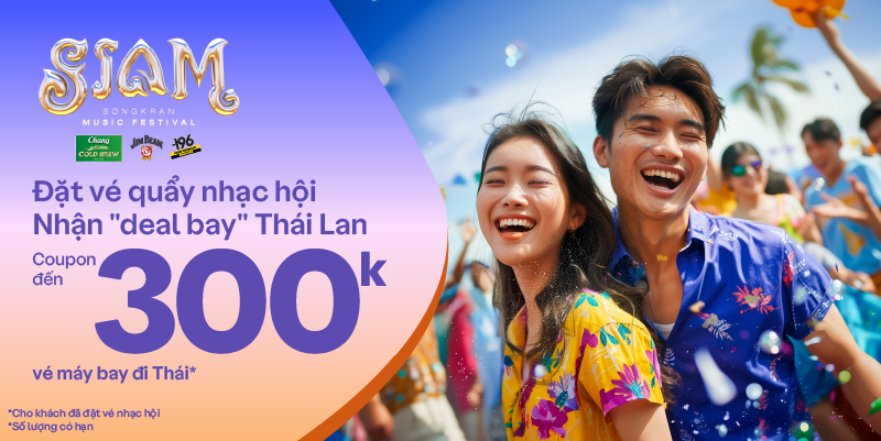 mua vé đại nhạc hội 2025 Siam Songkran Fesstival trên Traveloka