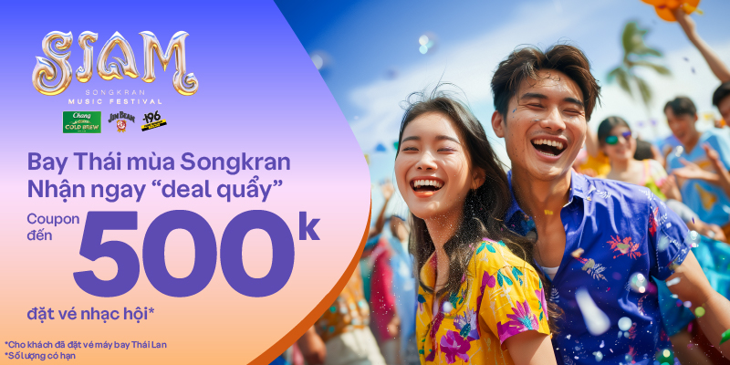 bay thai cung Traveloka tham gia le hoi Songkran