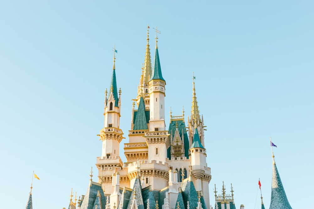 A castles at Tokyo Disneyland, Tokyo, Japan.
