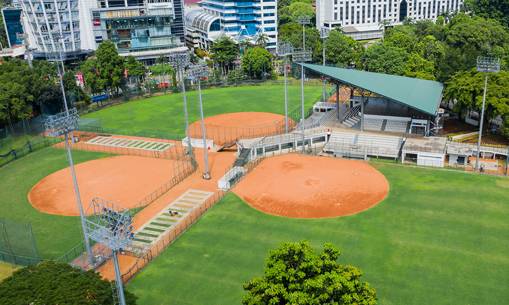 Amfiteater Lapangan Softball Gelora Bung Karno