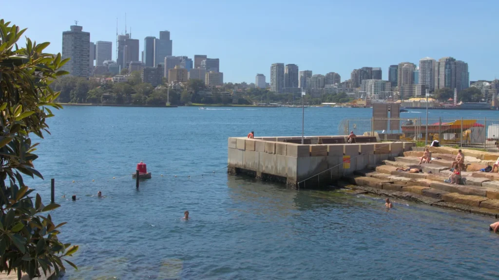 Marrinawi Cove, a swimming area in Barangaroo.