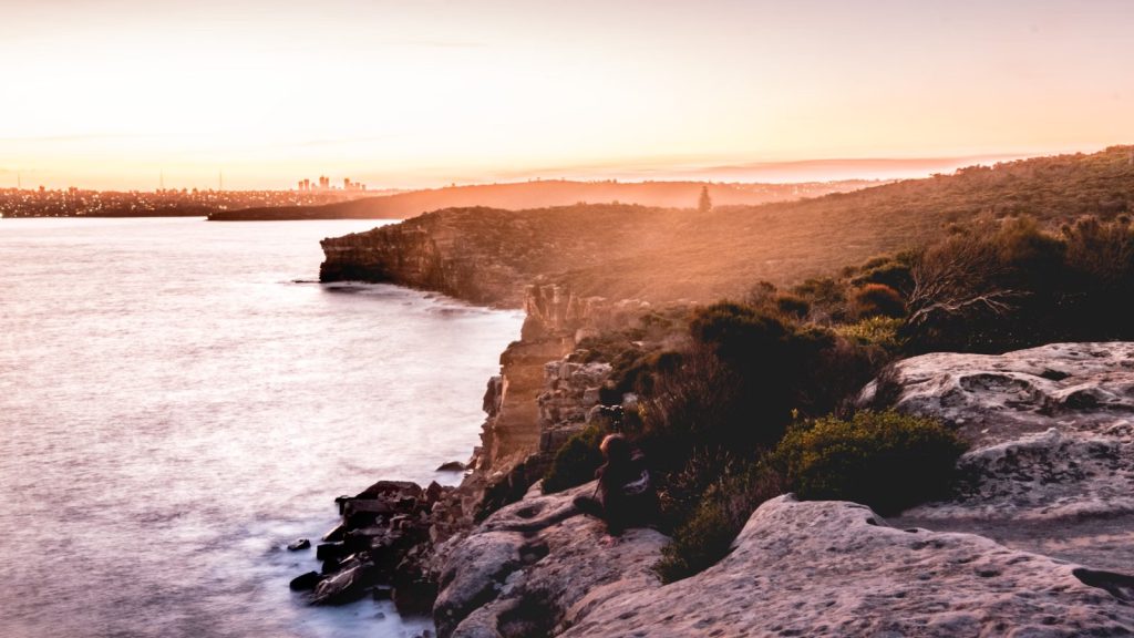 North Head, near Manly in Sydney, at Sunset