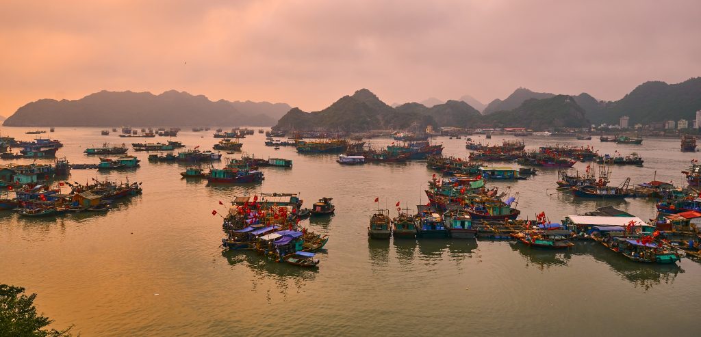 Quang cảnh chiều tà ở Đảo Cát Bà | Bản đồ du lịch Hải Phòng