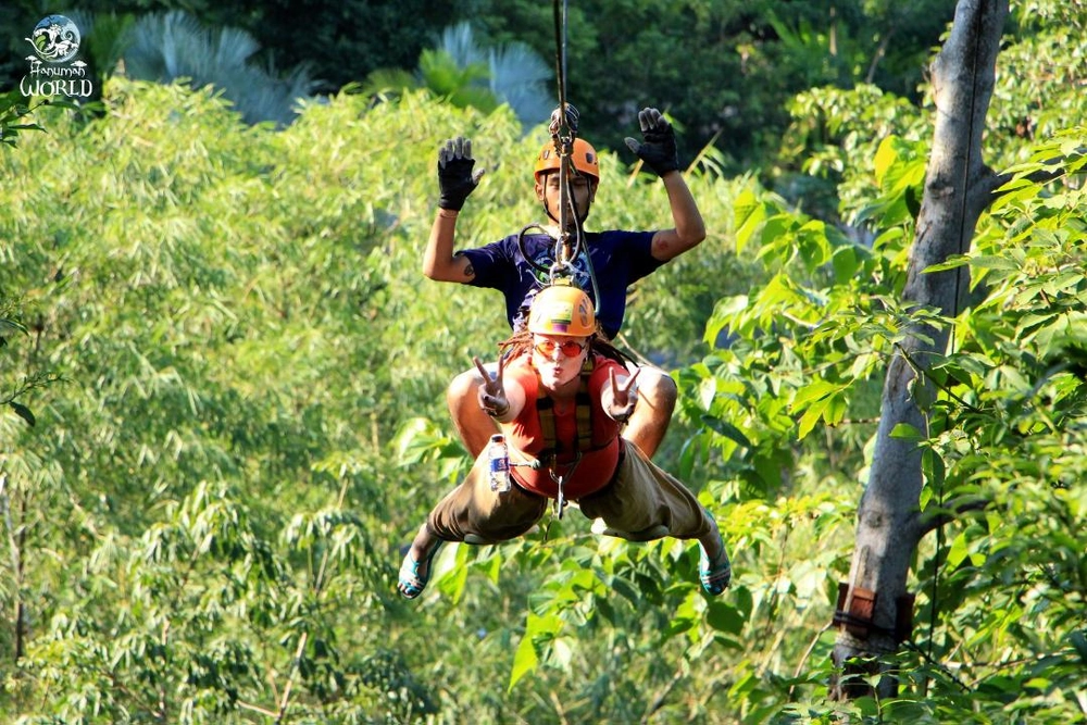 สวนซิปไลน์ หนุมานเวิลด์ (Hanuman World) - เที่ยวภูเก็ต