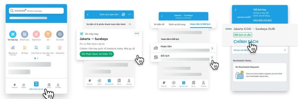 xem chinh sach doi lich sau khi mua ve may bay