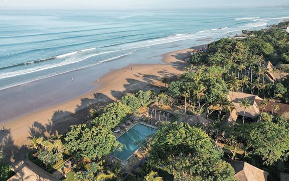 The Oberoi Beach Resort - akses pantai seminyak