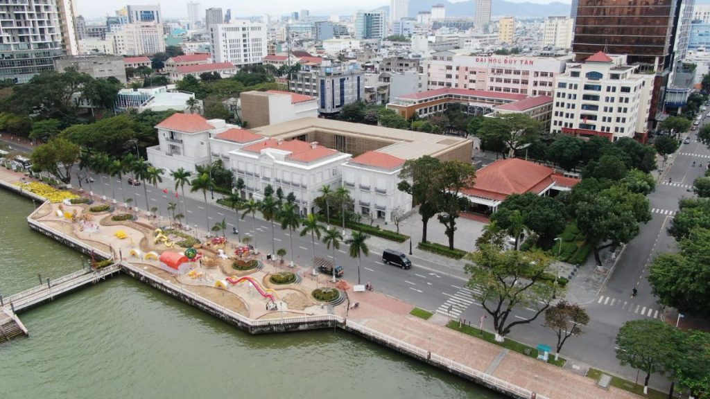 Bảo tàng Đà Nẵng nhìn từ trên cao | Cảnh đẹp Đà Nẵng