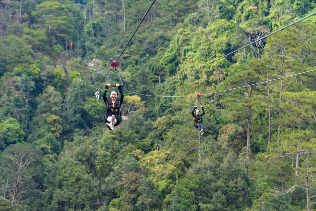 Zipline Đà Lạt Datanla | Đà Lạt có gì chơi