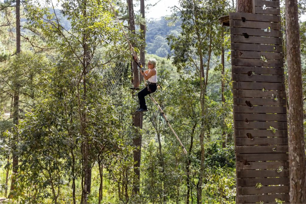 Đu dây mạo hiểm Datanla | Đà Lạt có gì chơi