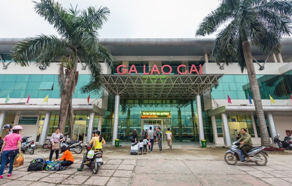 Ga Lào Cai có cơ sở vật chất khang trang và hiện đại