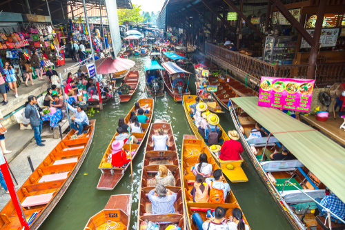 ตลาดน้ำ 4 ภาค พัทยา