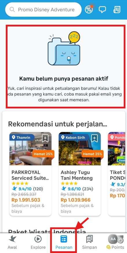 Cara Cek Tiket Pesawat Melalui Aplikasi Traveloka
