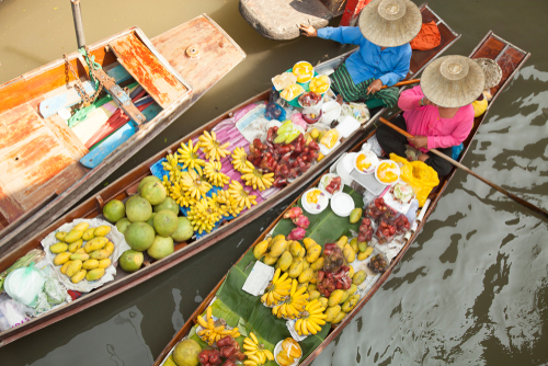 ที่เที่ยวพัทยา ตลาดน้ำ 4 ภาค