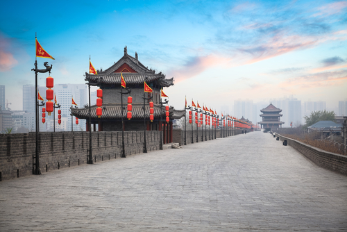 กำแพงเมืองซีอาน (Xian City Wall)