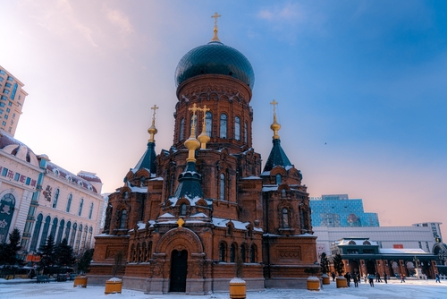 โบสถ์รัสเซียในฮาร์บิน (Russian Orthodox Church, Harbin)