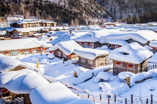 หมู่บ้านหิมะ (China Snow Town)