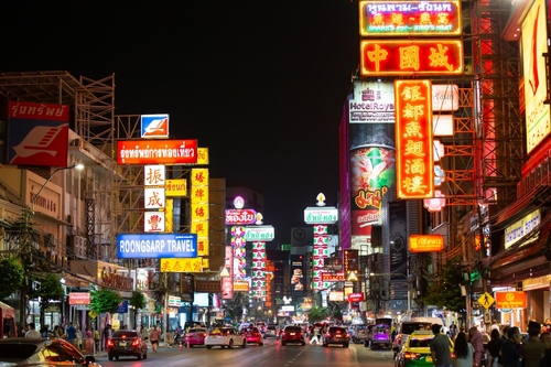 ถนนเยาวราช ที่เที่ยวกรุงเทพ