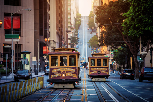 ที่เที่ยวซานฟราน ถนนแคลิฟอร์เนีย (California Street)