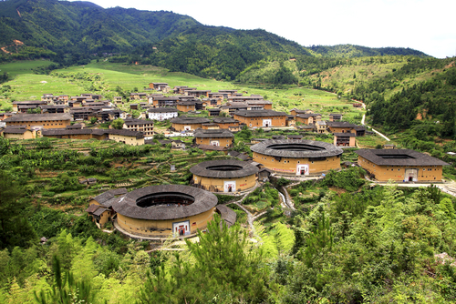 บ้านดินฝูเจี้ยน (Fujian Tulou)