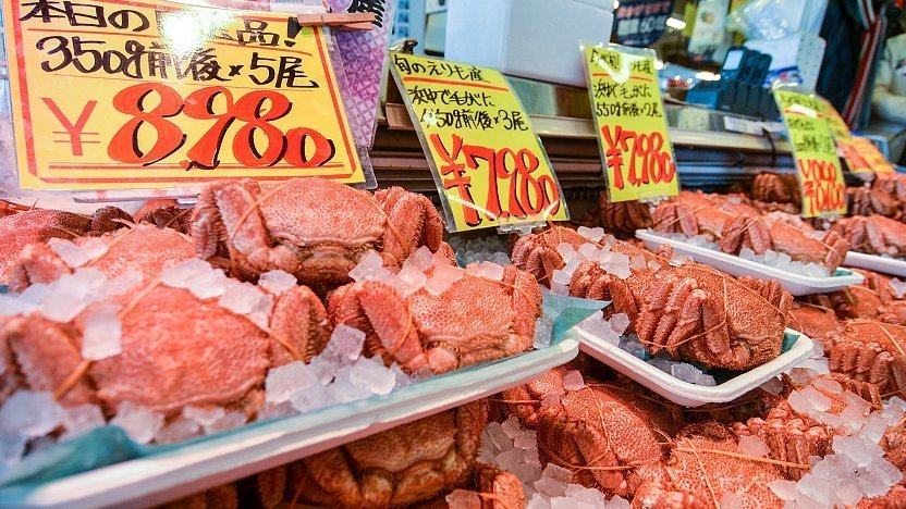 ตลาดปลาโจไก (Jogai Ichiba Market) – ซัปโปโร
