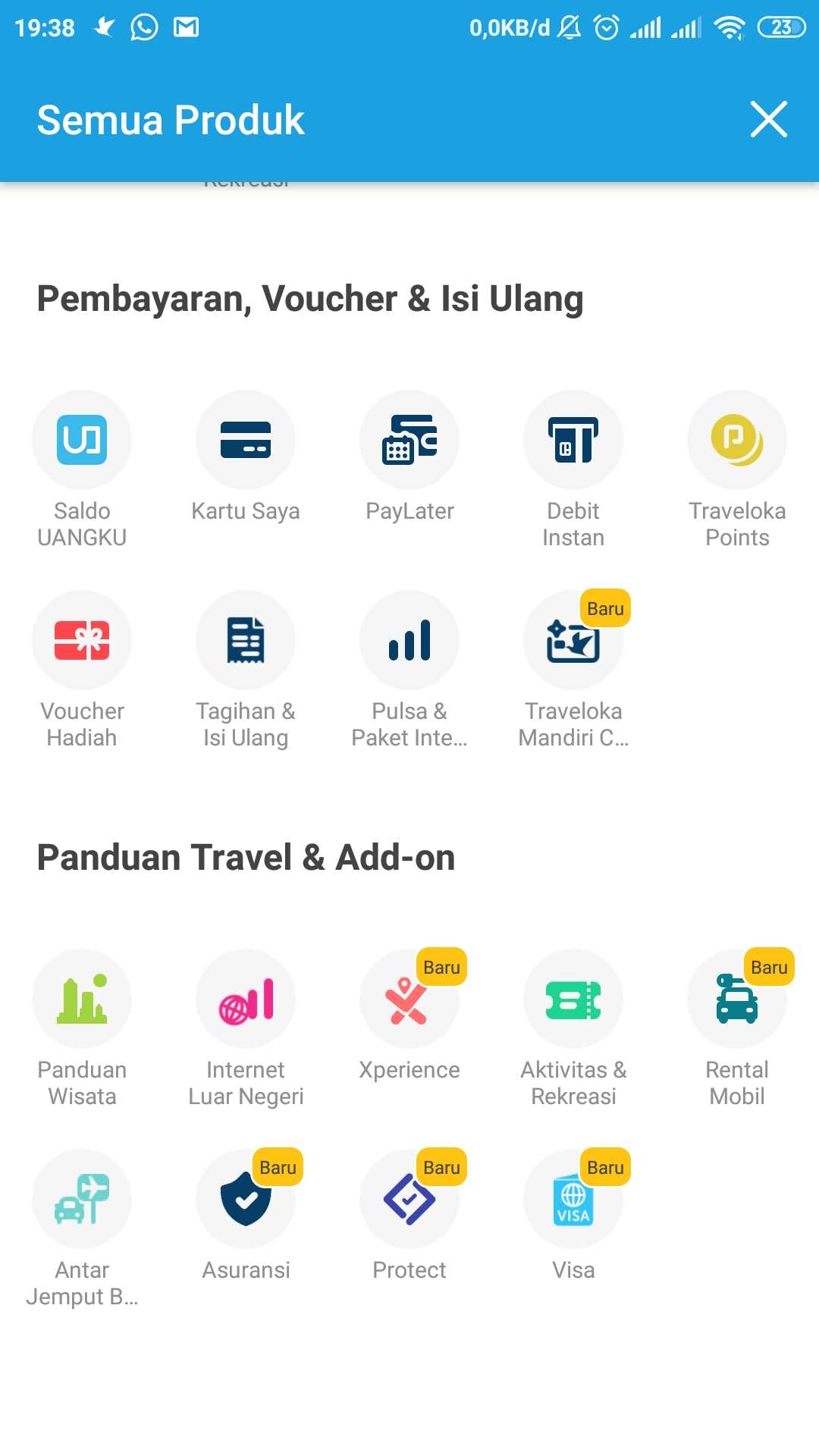 Product Asuransi/rotect di Panduan Travel & Add-on