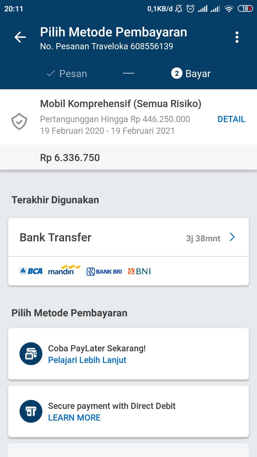 Langkah 10, Selesaikan Proses Pembayaran