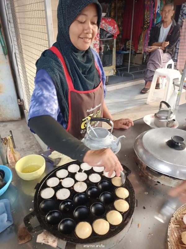 จากขนมครกสู่ขนมครกไข่: ที่ตลาดเช้าพุมเรียง อ.ไชยา
