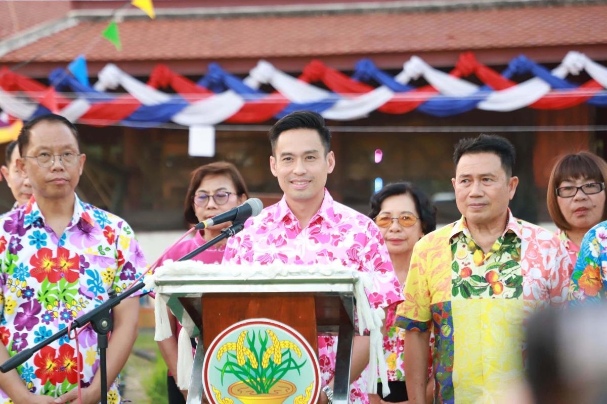 >>>รองผู้ว่าราชการจังหวัดอ่างทอง ร่วมเป็นเกียรติในงานบวงสรวง บูชาแม่โพสพ รับขวัญข้าว เสริมสิริมงคล ประจำปี 2569 ณ วัดจุฬามุณี อำเภอโพธิ์ทอง<<<