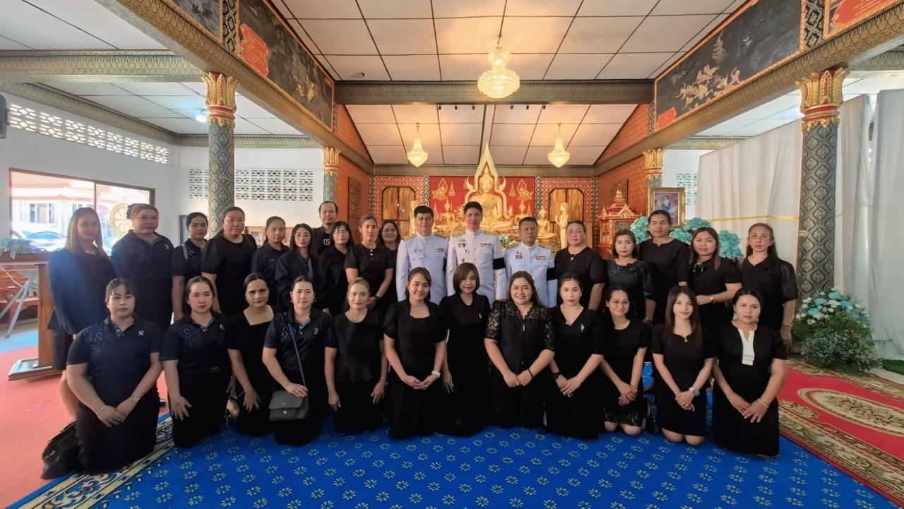 มทร.ศรีวิชัย วข.นครศรีธรรมราช ร่วมพิธีสวดพระพุทธมนต์และเจริญจิตภาวนาถวายพระราชกุศลแด่ สมเด็จพระนางเจ้าสิริกิติ์ พระบรมราชินีนาถ พระบรมราชชนนีพันปีหลวง