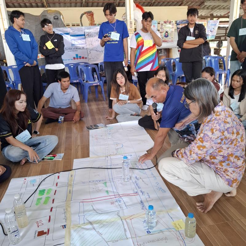 การสร้างพื้นที่เรียนรู้ปัญหาผลกระทบข้ามแดนกรณีการปนเปื้อนของมลพิษข้ามแดน แม่น้ำโขง