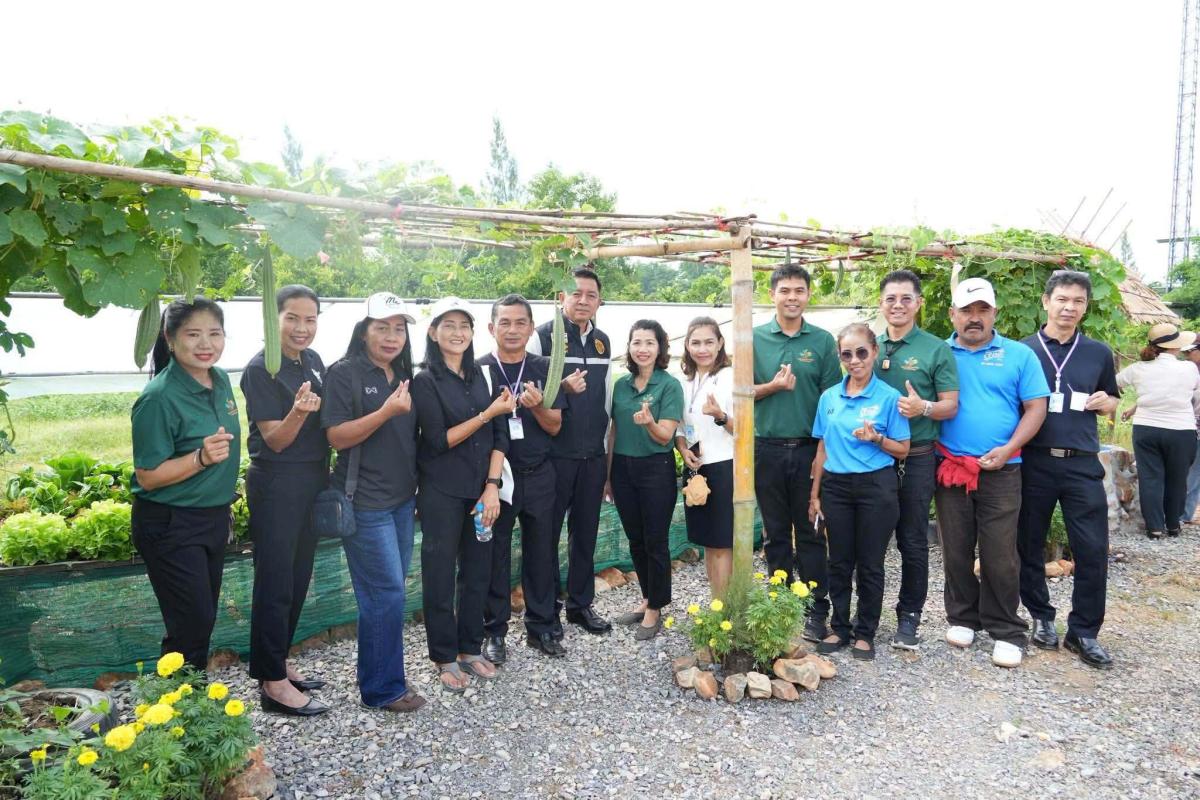 เกษตรหาดใหญ่ ร่วมขับเคลื่อนศูนย์การเรียนรู้เศรษฐกิจพอเพียงเทศบาลเมืองบ้านพรุ เพื่อการรู้ของชุมชน