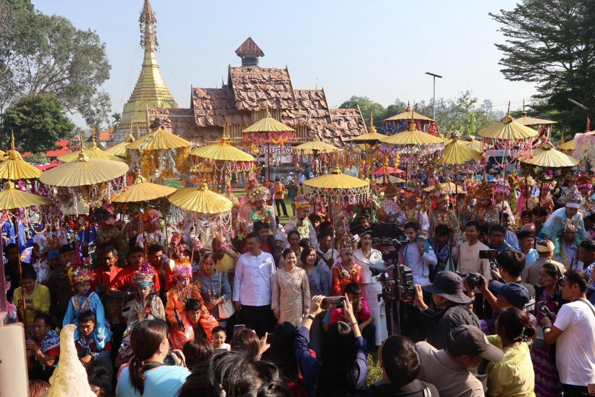 สีสันบวชลูกแก้วไทใหญ่ ปอยส่างลองแม่ฮ่องสอน