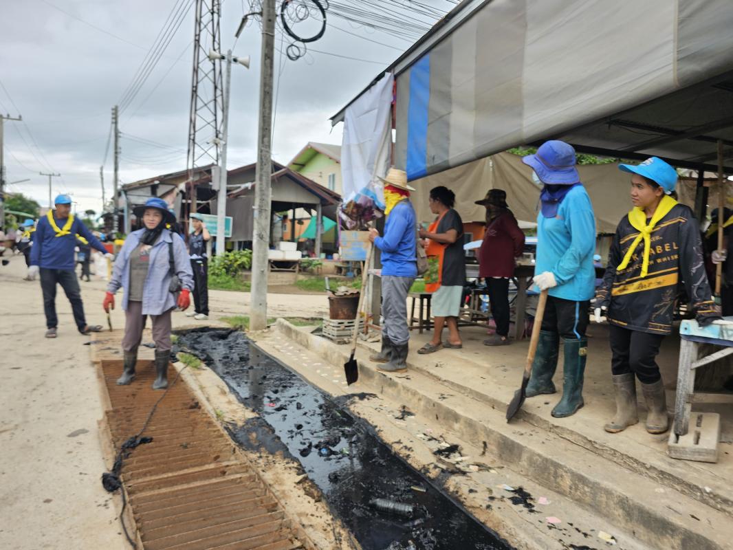 ตลาดบ้านเราต้องสะอาด