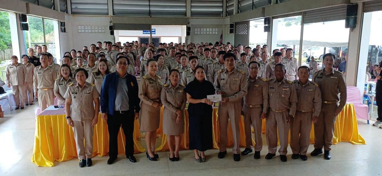 “นายกจอย” นายก อบจ.ตาก ร่วมงานกำนัน–ผู้ใหญ่บ้าน อ.พบพระ เชื่อมพลังท้องที่–ท้องถิ่น พร้อมหนุนกิจกรรม 10,000 บาท