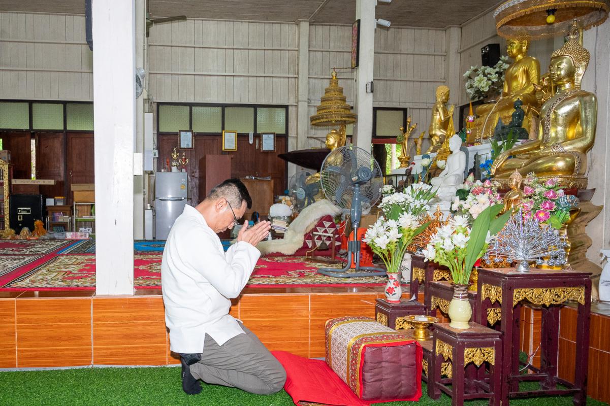 แม่ฮ่องสอนเชิญชวนปฏิบัติธรรมวันธรรมสวนะ ศรัทธาอิ่มบุญ อุดหนุนชุมชน 
