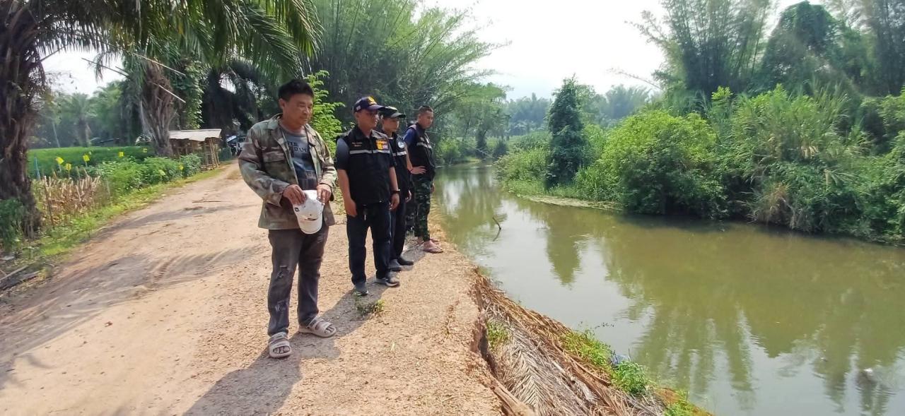 วิกฤตลำน้ำห้วยวาเล่ย์กัดเซาะหนัก! ผู้ใหญ่บ้านมอเกอร์ไทยเร่งลงพื้นที่ รับเรื่องร้องเรียน หวั่นฤดูฝนซ้ำเติมความเสียหาย