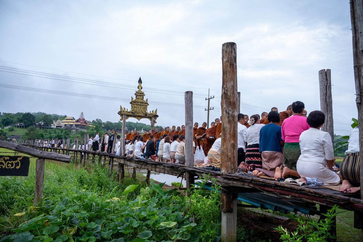 วันธรรมะสวนะ วัดภูสมณาราม สะพานซูตองเป้