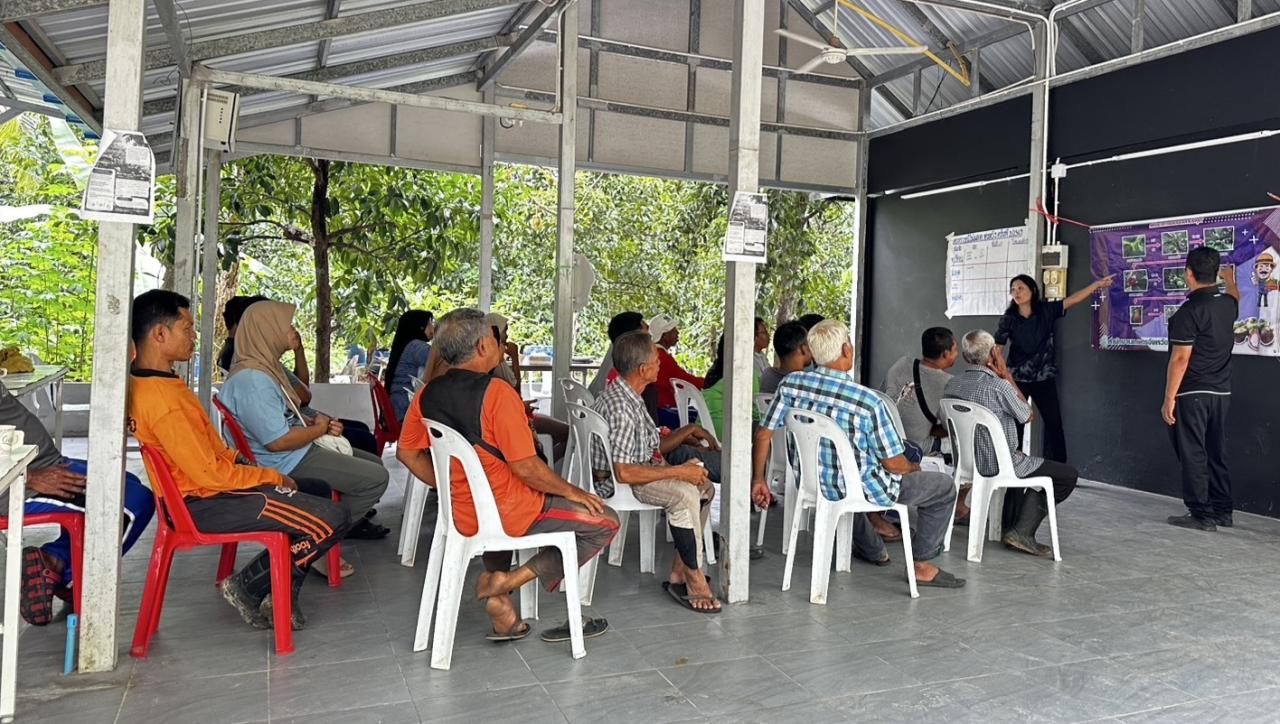 เกษตรเมืองสงขลา ติดตามคาดคะเนสถานการณ์ไม้ผล และจัด Focus Group เพื่อสรุปข้อมูลการประเมินสถานการณ์ผลผลิตในแปลงพยากรณ์ ระดับอำเภอ ครั้งที่ 2/2569
