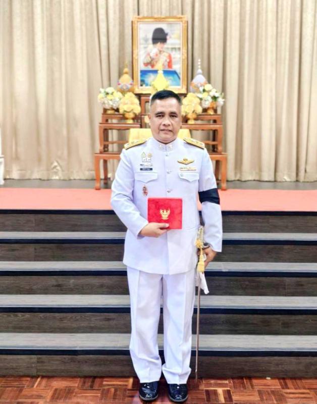   พิธีรับพระราชทานเครื่องราชอิสริยาภรณ์ชั้นสายสะพาย ประจำปี 2568